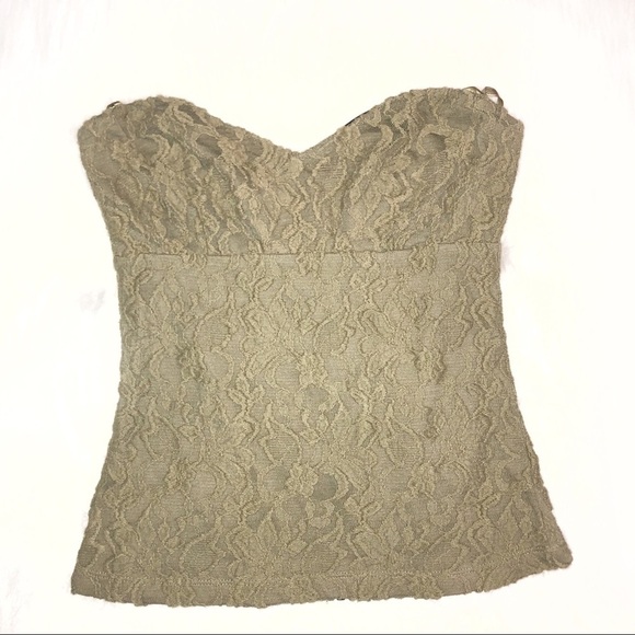 UO medium Pins & Needles sexy corset lace top - Picture 2 of 6